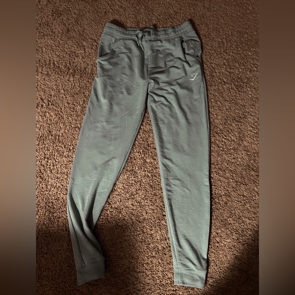 GYMSHARK  women mint green joggers